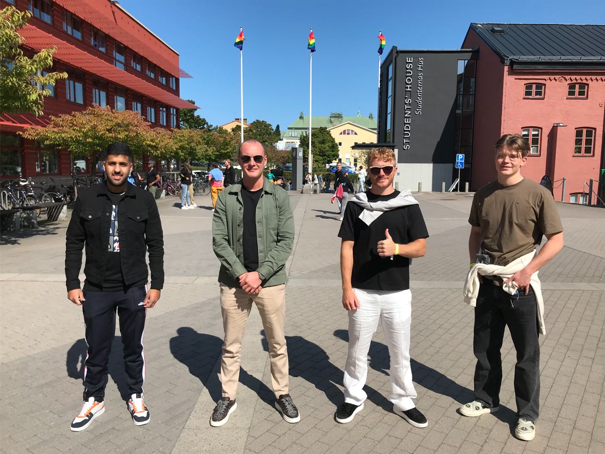 New students at Jönköping University.