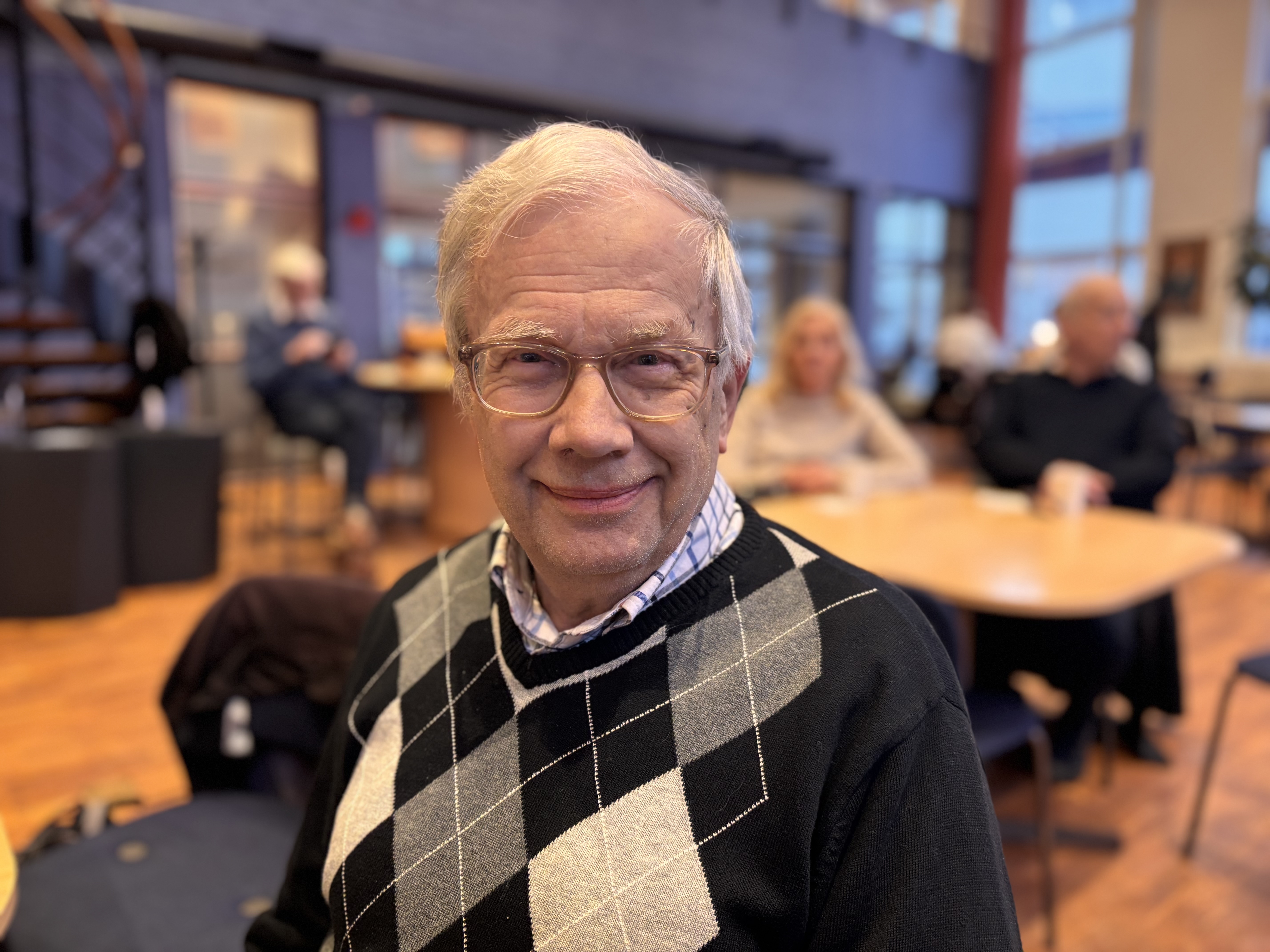 Åhörare på föreläsning.