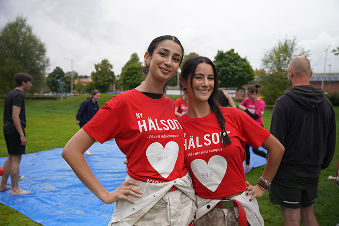 Dana Sleiman (till vänster) och Eva Braga