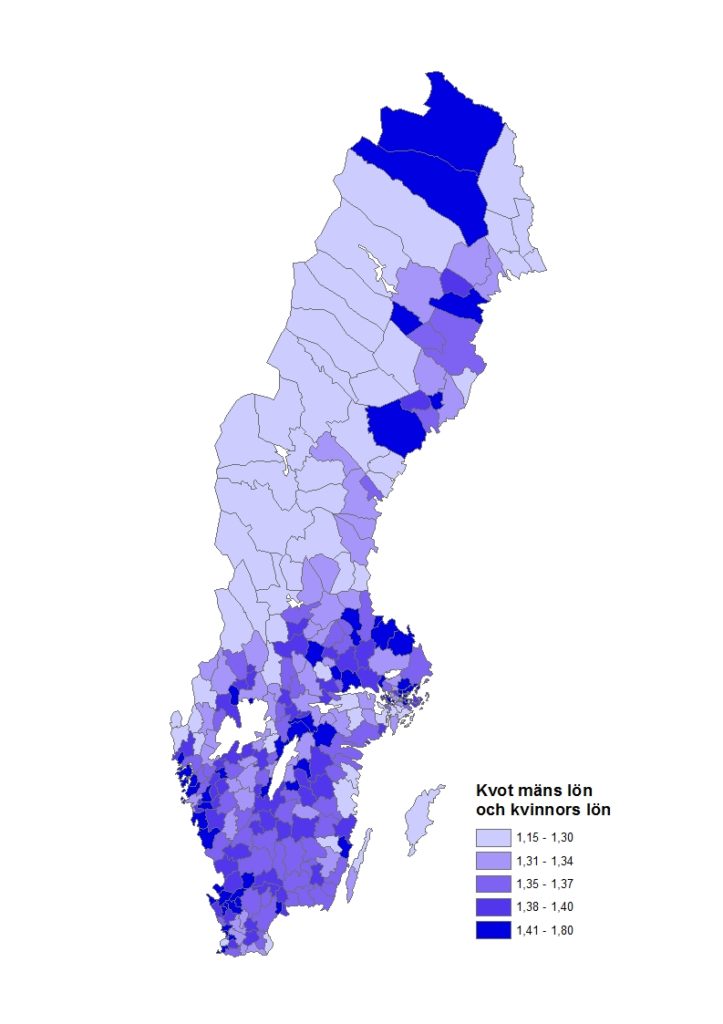 Kvinnors och mäns lön