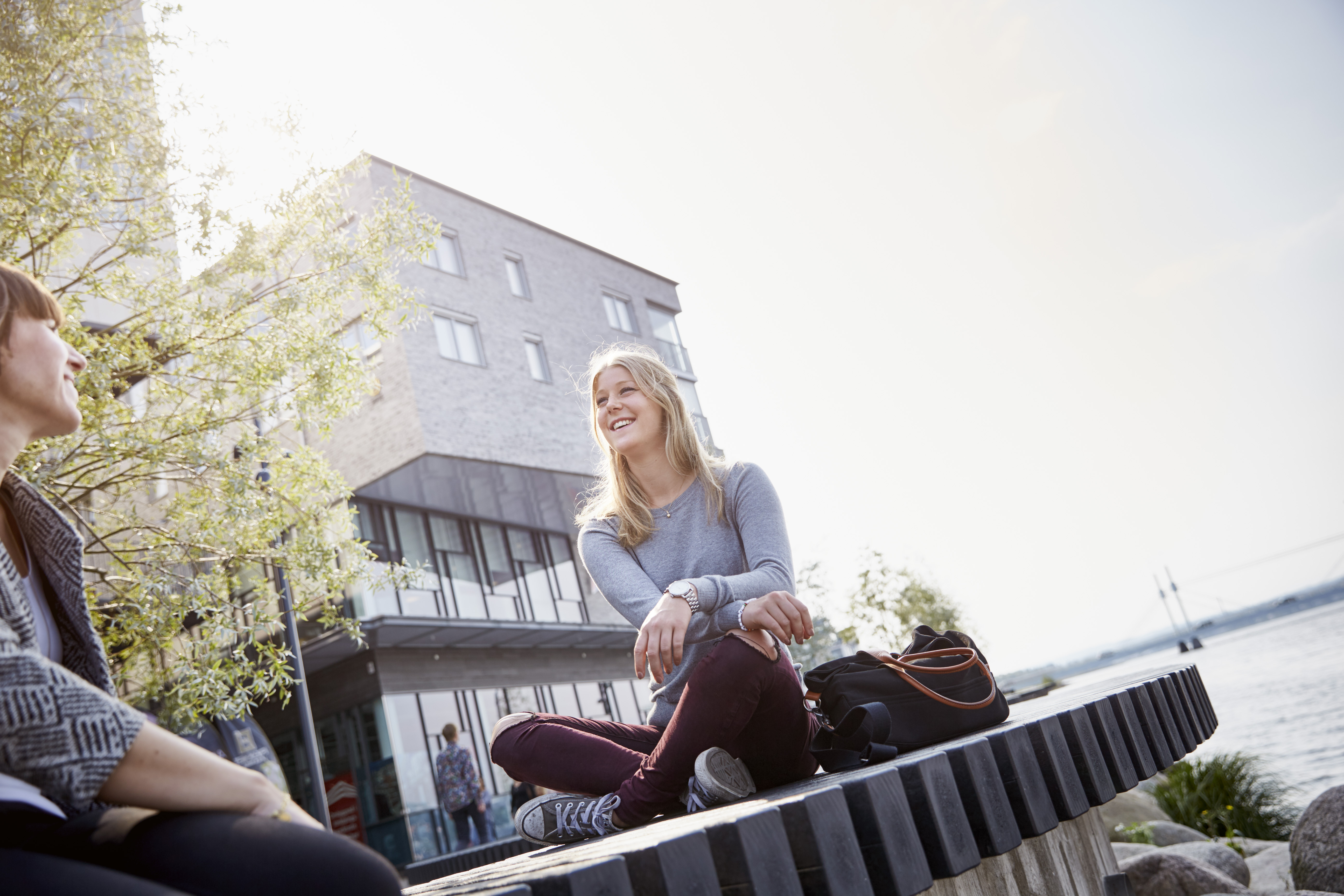 Alice, student, vid Atollen i Jönköping