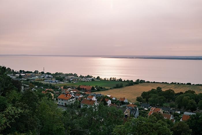 Wiew over Vättern