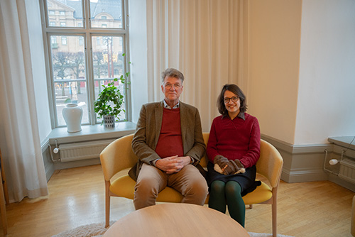 Göran Bolin och Julia Velkova.