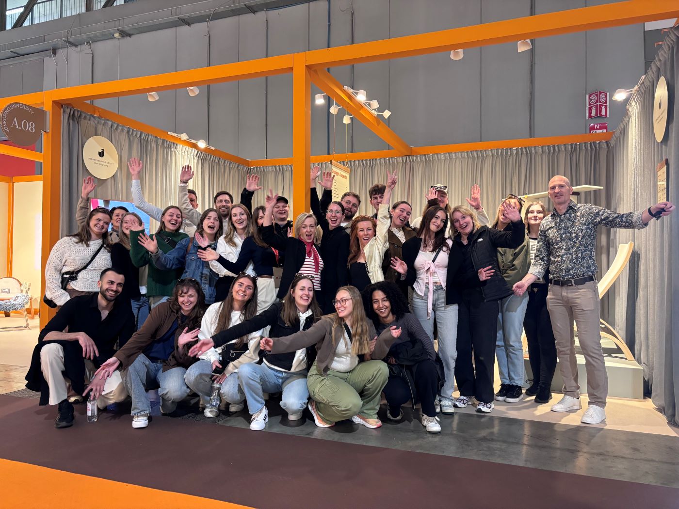 Furniture fair Salone Internazionale del Mobile in Milan.