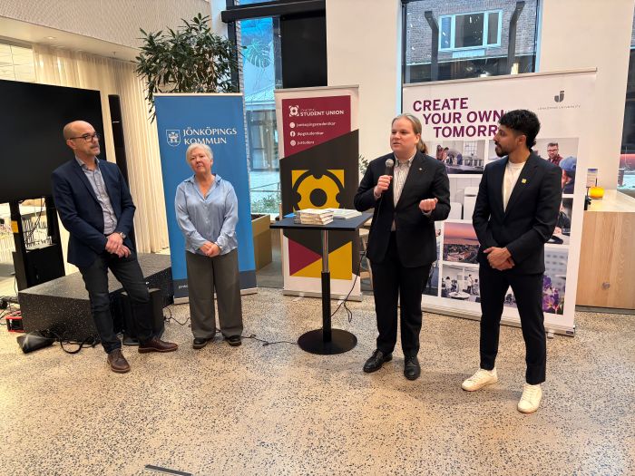 människor på en konferens